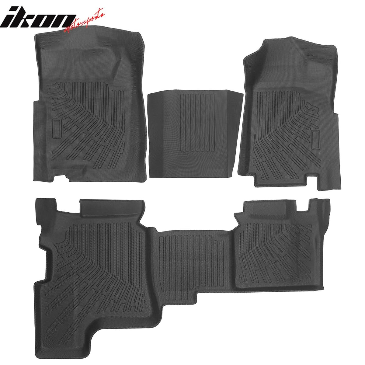 1988-2000 Silverado 1500 C2500 C3500 Extended Anti-Slip Floor Mats Carpets TPE