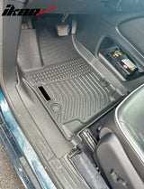 2021-2027 Chrysler Pacifica Limited 3D TPE All Weather Waterproof Anti-Slip Front Rear Driver Passenger Side Interior Floor Mats Cargo Liner Carpets