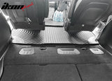 2021-2027 Chrysler Pacifica Limited 3D TPE All Weather Waterproof Anti-Slip Front Rear Driver Passenger Side Interior Floor Mats Cargo Liner Carpets