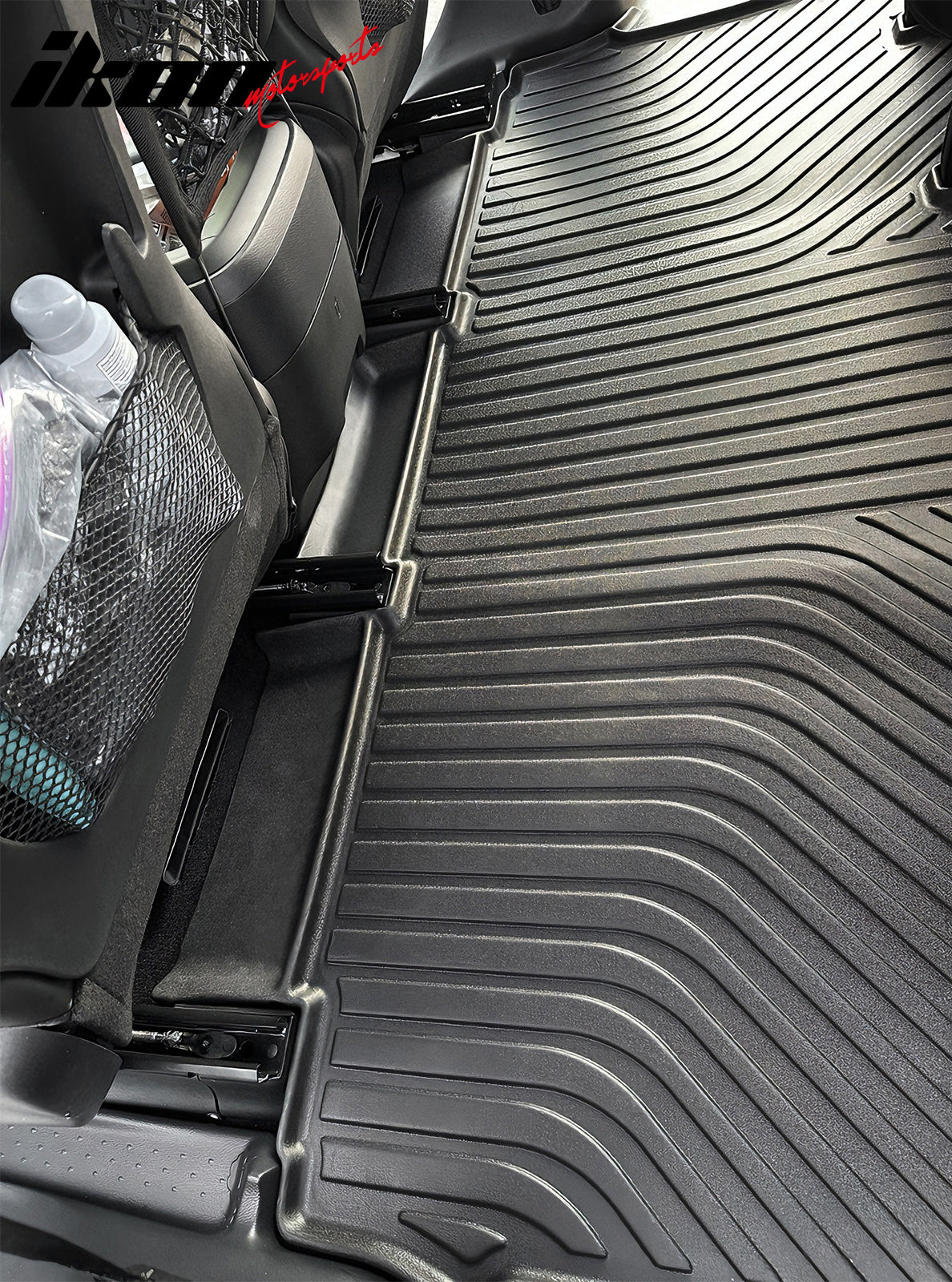 2017-2024 Chrysler Pacifica Touring & 2025-2027 Select 3D TPE All Weather Waterproof Driver Passenger Side Interior Floor Mats Cargo Liner Carpets