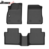 2014-2020 Chevrolet Impala 3D TPE All Weather Waterproof Anti-Slip Front Rear Driver Passenger Side Interior Floor Mats Cargo Liner Carpets 3PCS