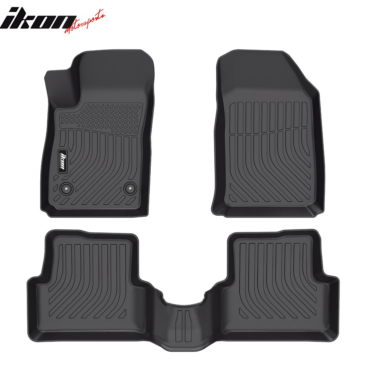 Floor Mats for Chevrolet Sonic 2012-2020 All Weather Carpets Liner Guard TPE 3PCS Set