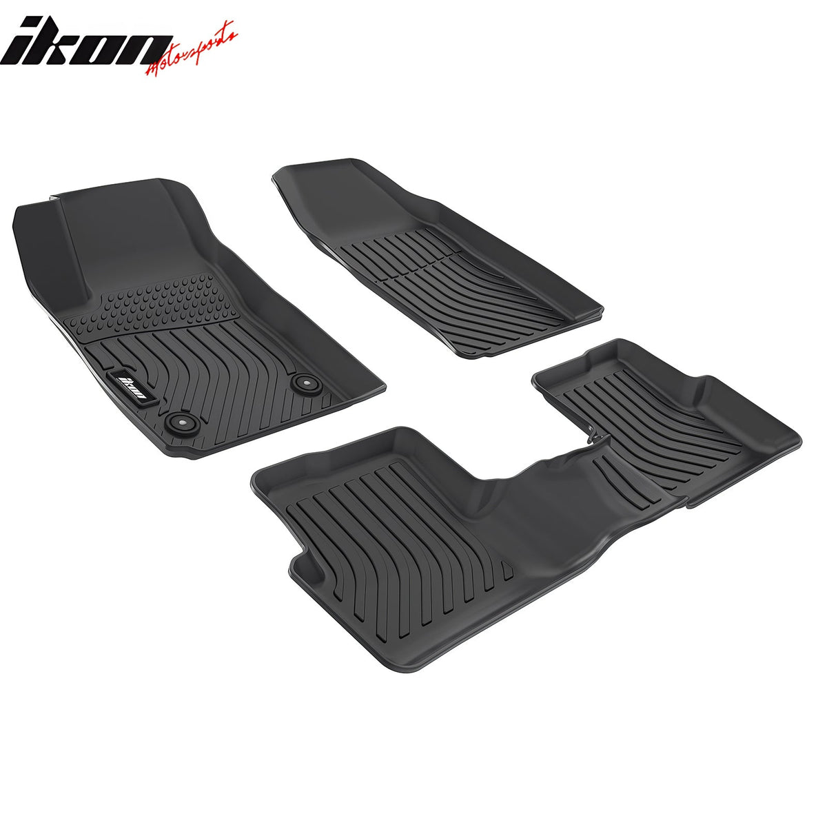 Floor Mats for Chevrolet Sonic 2012-2020 All Weather Carpets Liner Guard TPE 3PCS Set