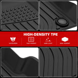 Floor Mats for Chevrolet Spark 2013-2015 All Weather Carpets Liner Guard TPE 3PCS Set