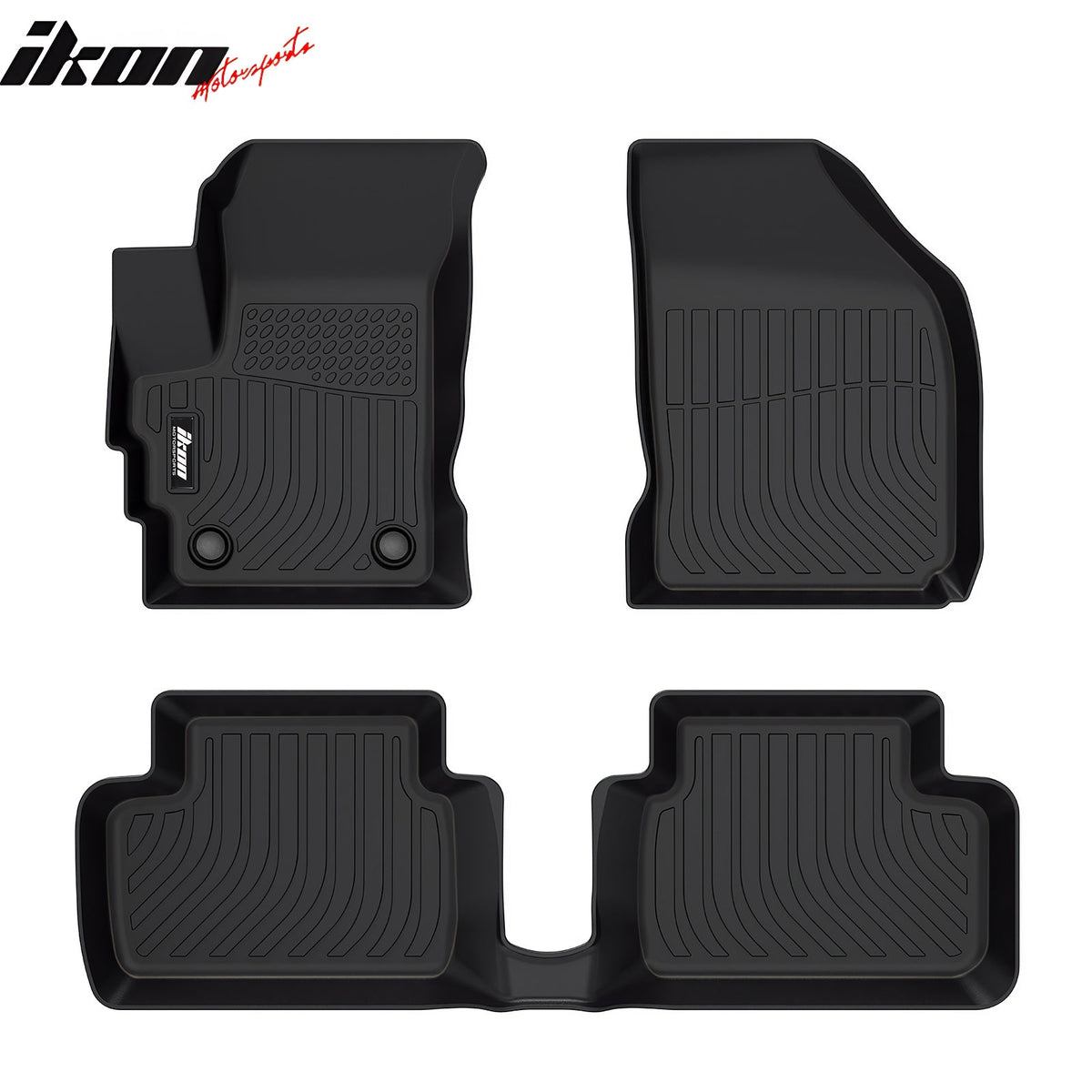 Floor Mats for Chevrolet Spark 2013-2015 All Weather Carpets Liner Guard TPE 3PCS Set