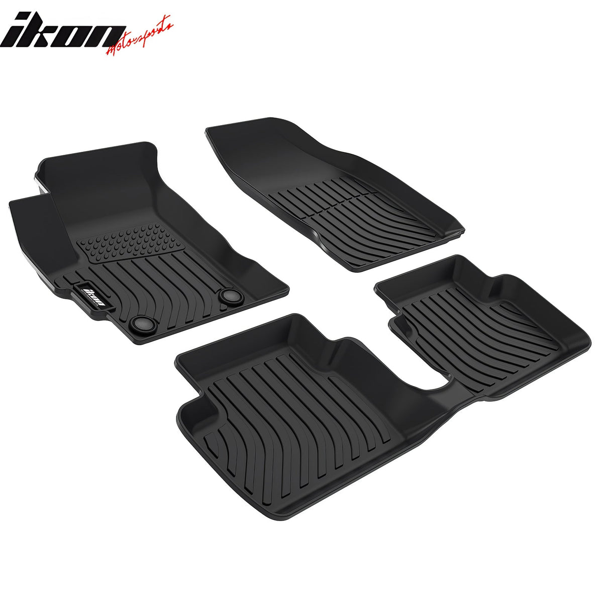 Floor Mats for Chevrolet Spark 2013-2015 All Weather Carpets Liner Guard TPE 3PCS Set