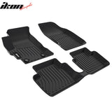 Floor Mats for Chevrolet Spark 2013-2015 All Weather Carpets Liner Guard TPE 3PCS Set