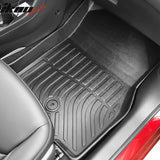 Floor Mats for Chevrolet Spark 2016-2022 All Weather Carpets Liner Guard TPE 3PCS Set
