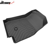 Floor Mats for Chevrolet Spark 2016-2022 All Weather Carpets Liner Guard TPE 3PCS Set