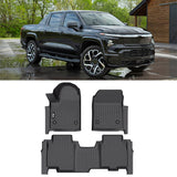 2024-2026 Chevy Silverado EV & GMC Sierra EV 3D Floor Mats Liner TPE