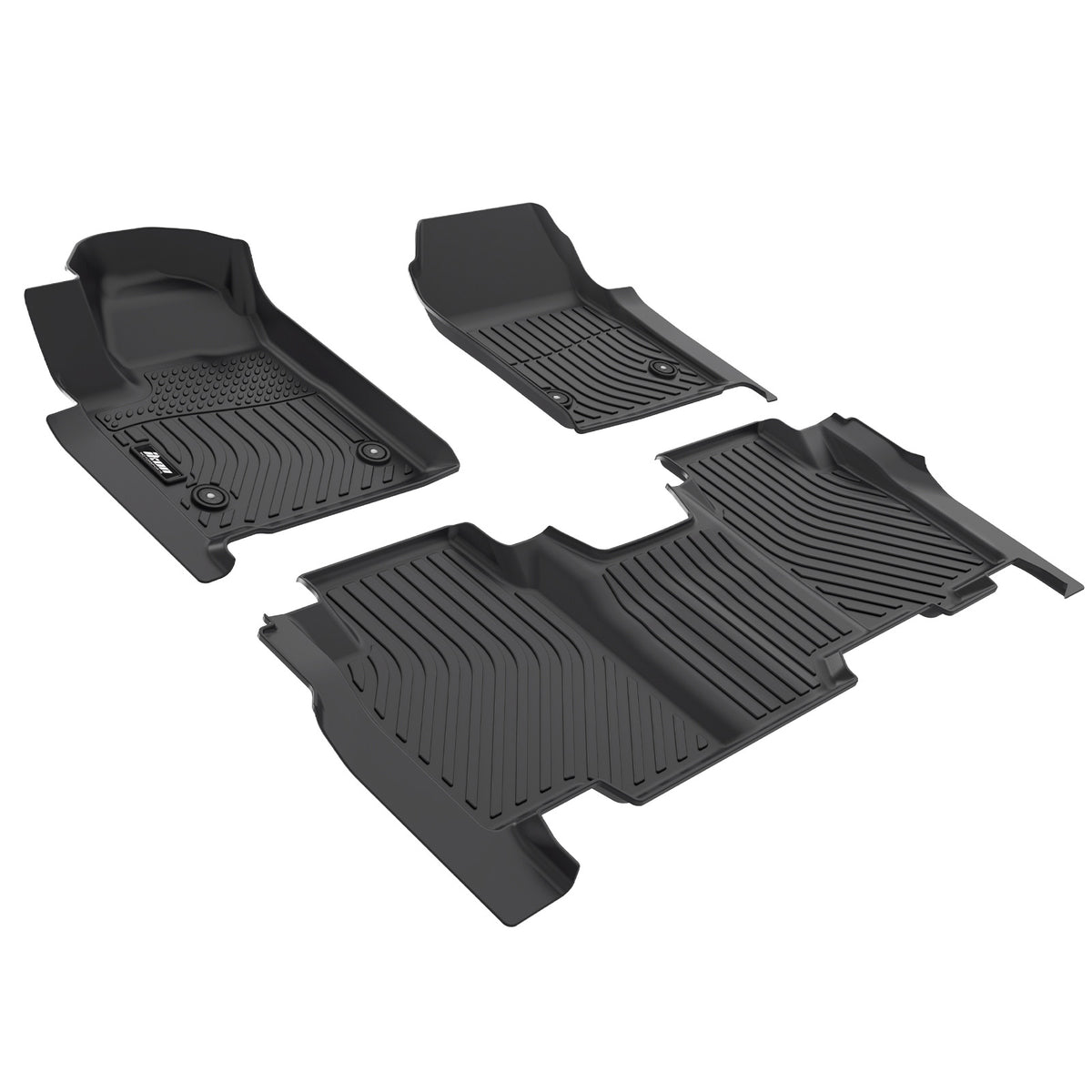 2024-2026 Chevy Silverado EV & GMC Sierra EV 3D Floor Mats Liner TPE