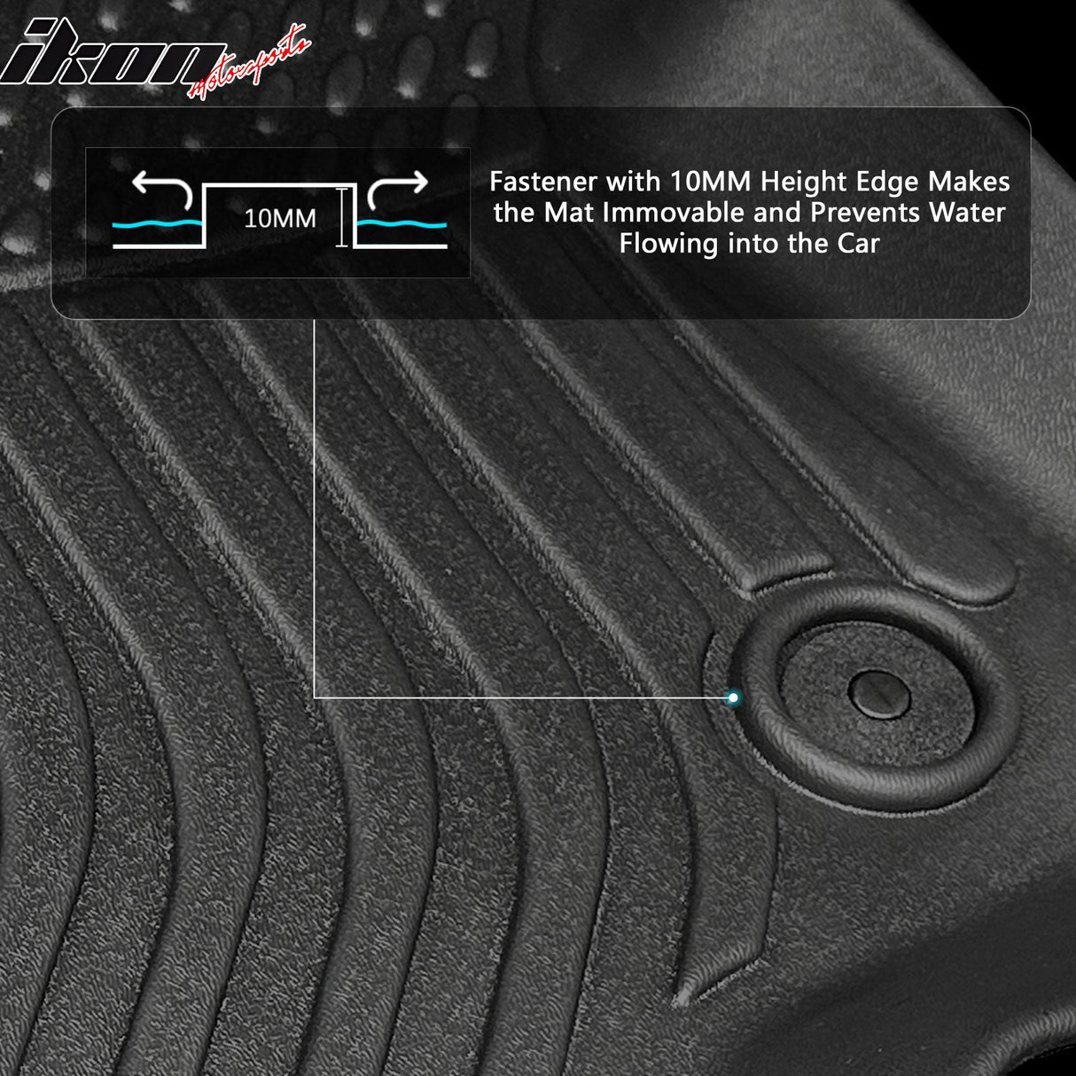 2022-2024 Chevrolet Bolt EUV 3D Floor Mats All Weather TEP Carpets