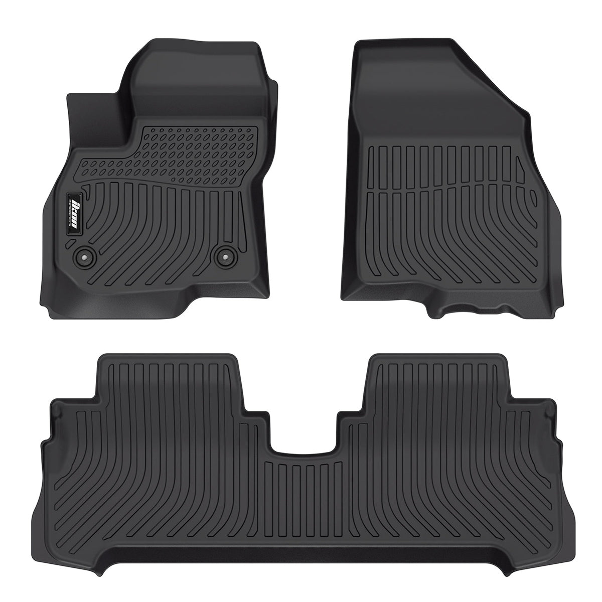 Floor Mats for Chevrolet Bolt EV 2017-2023 3D All Weather TEP Carpets