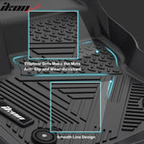 2017-2023 Chevrolet Bolt EV 3D IKON Floor Mats All Season Carpets TPE