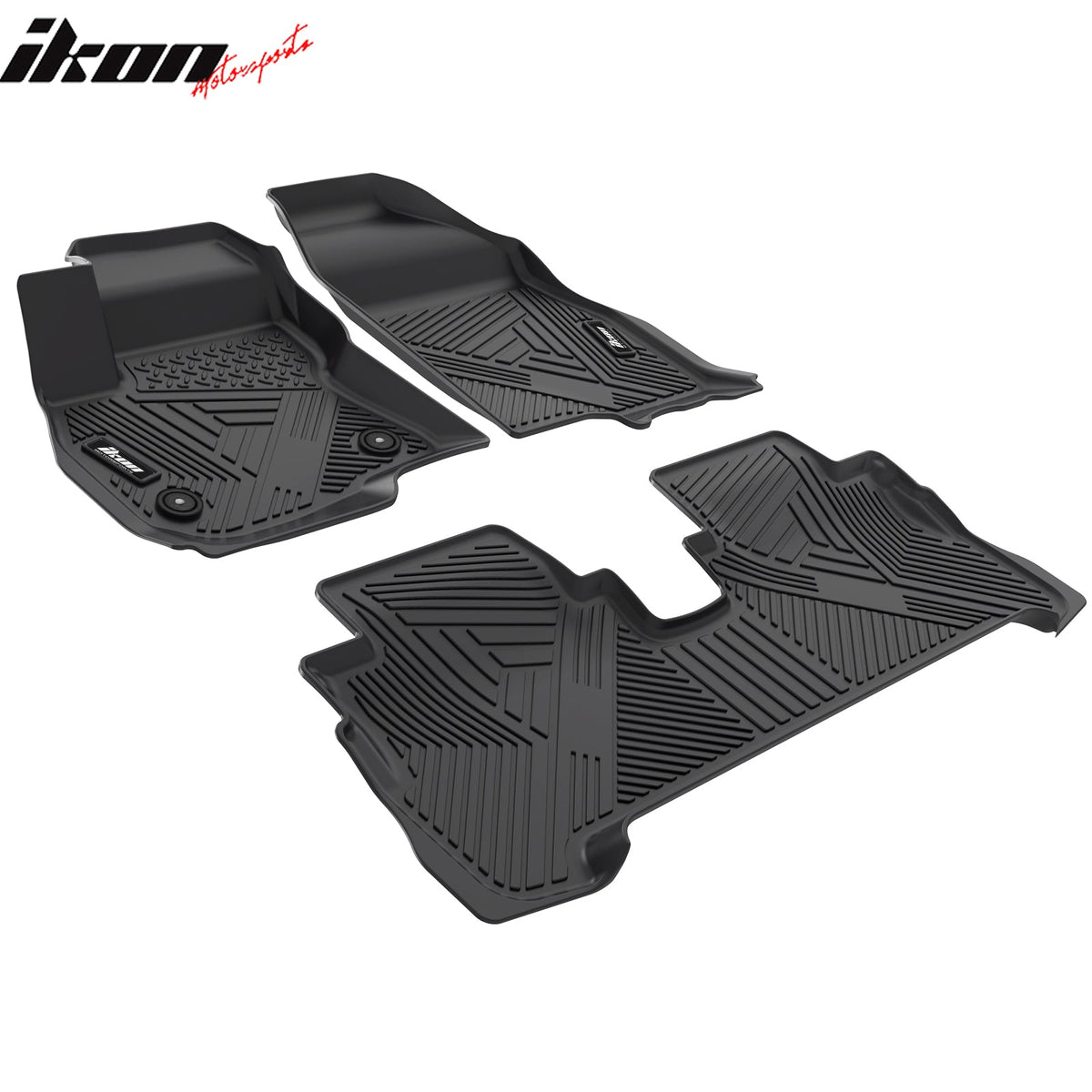 2017-2023 Chevrolet Bolt EV 3D IKON Floor Mats All Season Carpets TPE