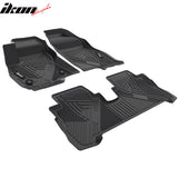 2017-2023 Chevrolet Bolt EV 3D IKON Floor Mats All Season Carpets TPE