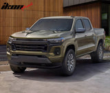 2023-2025 Chevy Colorado/GMC Canyon Floor Mats All Weather TPE Carpets