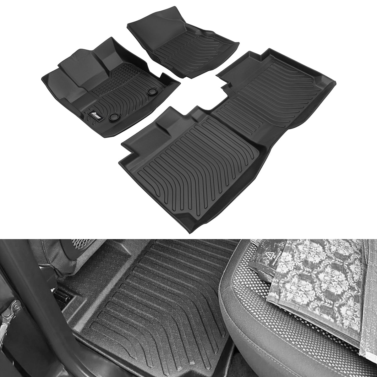 Floor Mats Liners for Chevy Equinox GMC Terrain 2012-2017 3D TEP Carpets
