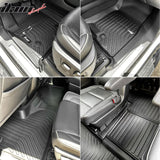 Floor Mats for Chevy Suburban/GMC Yukon XL/Cadillac Escalade ESV 2021-2026 7 Seats All Weather Carpets Liner Guard TPE 4PCS Set