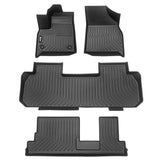 2018-2024 Chevy Traverse 8 Seats 3D Floor Mats All Weather TEP Carpets