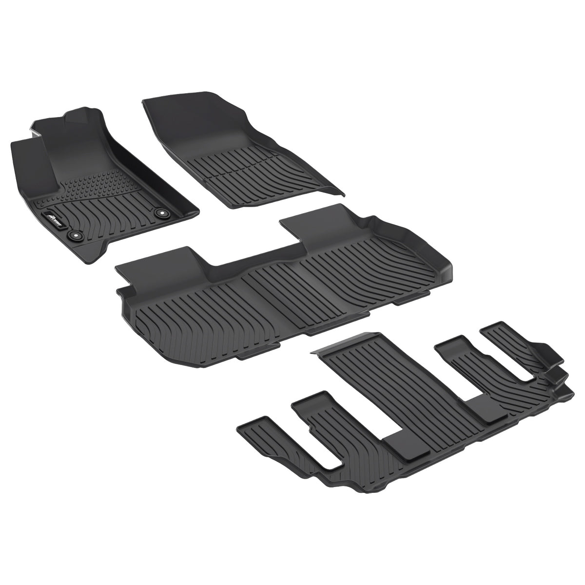 2024-2026 Chevy Traverse GMC Acadia Buick Enclave 3D Floor Mats TPE