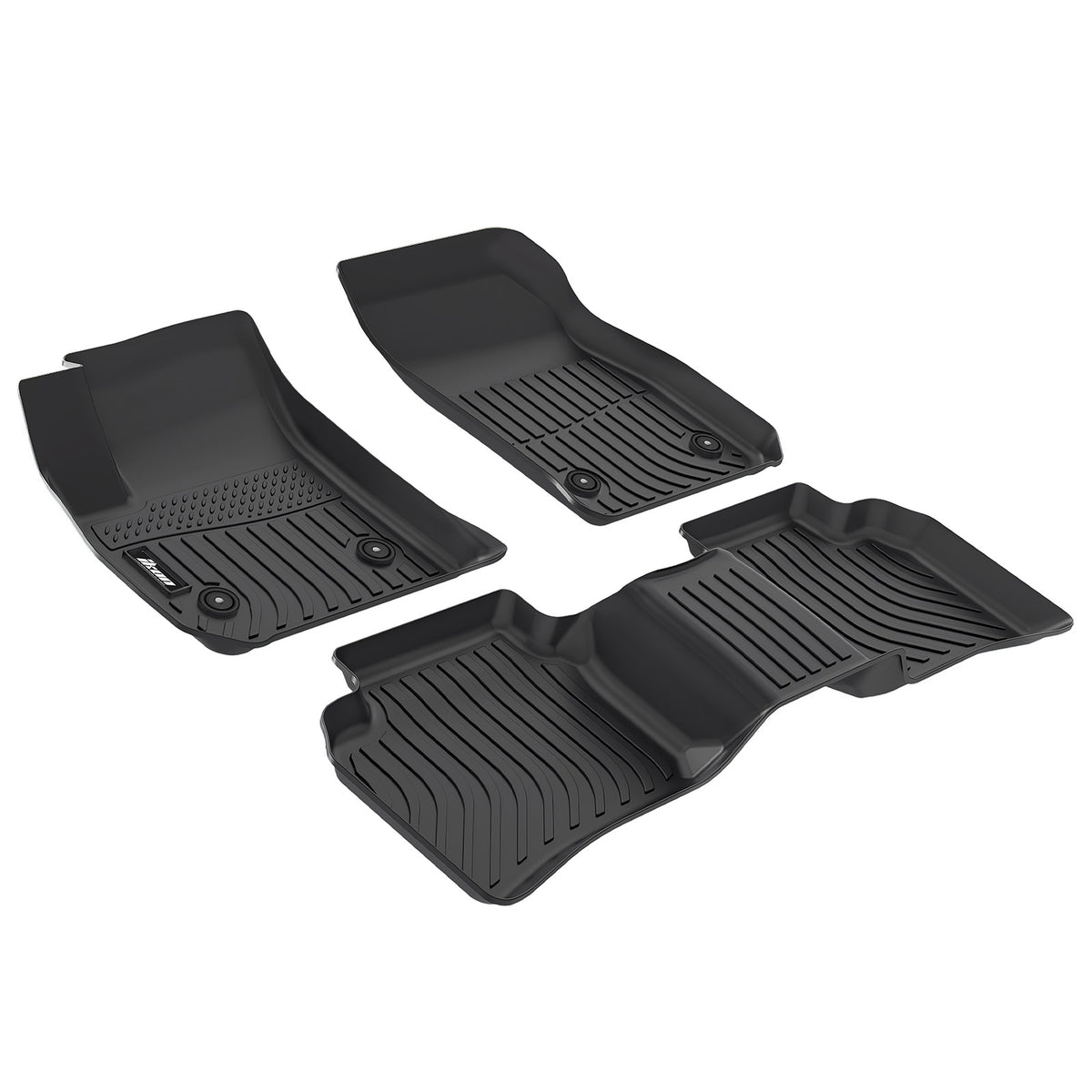 2019-2025 Cadillac XT4 Floor Mats TPE All Weather 3D Carpets Liner