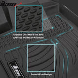 2008-2020 Dodge Grand Caravan 3D Floor Mats All Weather Carpets TPE