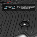 2008-2020 Dodge Grand Caravan 3D Floor Mats All Weather Carpets TPE