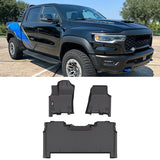 2025-2026 Ram 1500 Crew Cab All Weather 3D Floor Mats Cargo Liner TPE