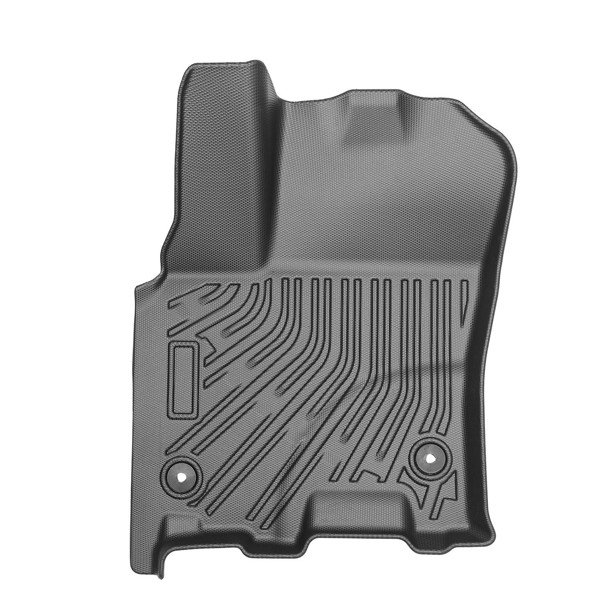 2025-2026 Ram 1500 Crew Cab Floor Mats TPE All Weather Carpets 3D Liner