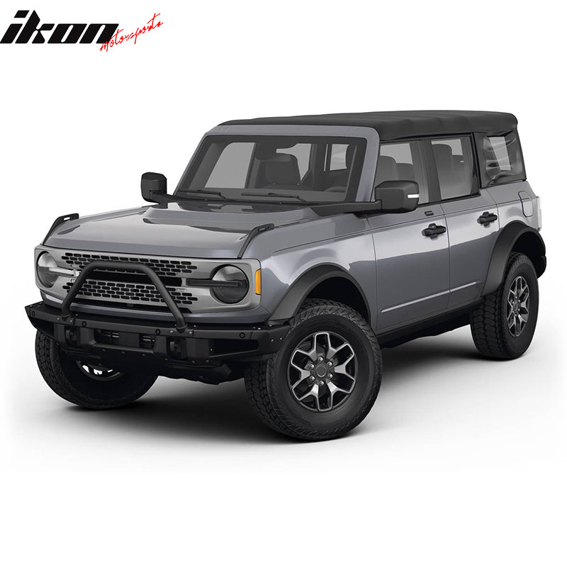 2021-2025 Ford Bronco 4DR Floor Mats All Weather TPE 3D Carpets 3PC