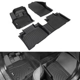 2015-2024 Ford Edge 3D Molded Floor Mats All Weather Carpets Liner TPE