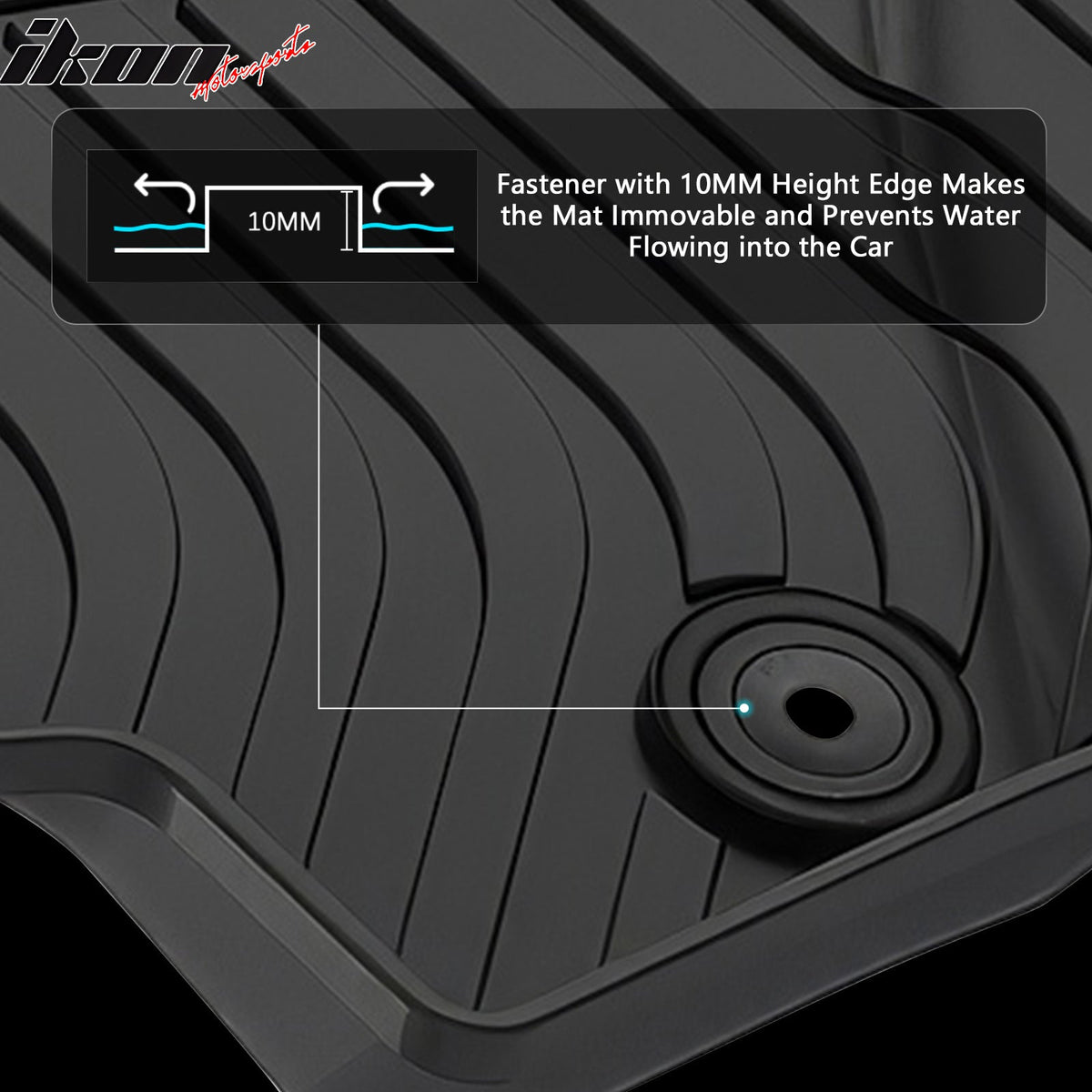 2009-2012 Ford Escape Mercury Mariner Mazda Tribute 3D Floor Mats TPE