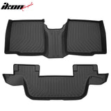 2011-2015 Ford Explorer Bench Seat 3D Floor Mats Carpets Liner TPE