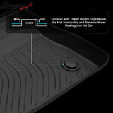 2020-2025 Ford Explorer 7 Seats 3D Floor Mats Heavy Duty Carpets TPE