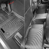 2020-2021 Ford Explorer 7 Seats TPE All Weather Floor Mats Liner + Trunk Mat w/ Backrest Mat