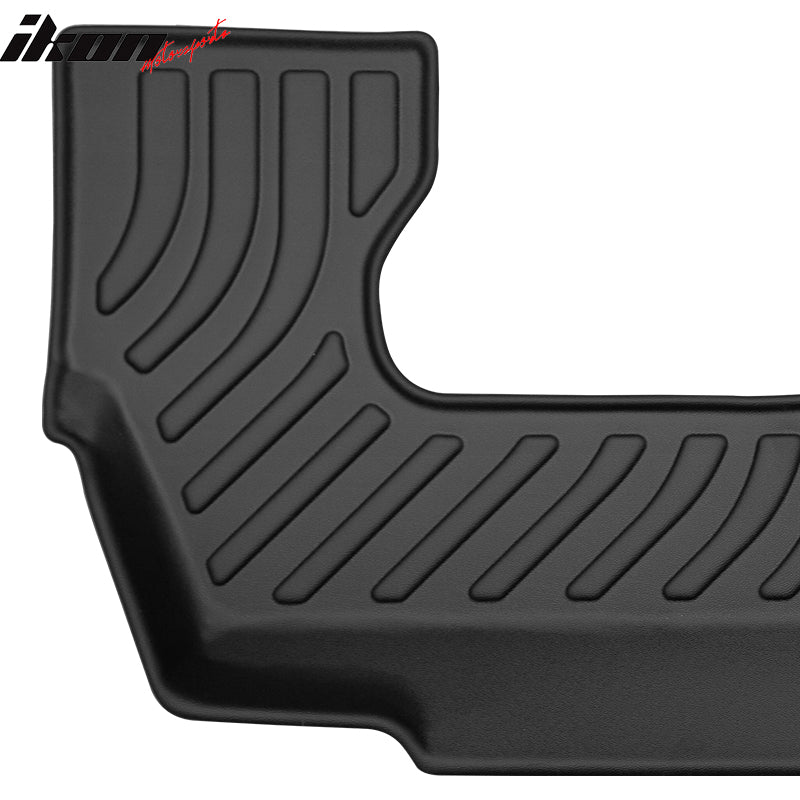 2020-2025 Ford Explorer 7 Seats 3D Floor Mats Heavy Duty Carpets TPE