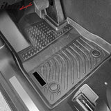 2020-2021 Ford Explorer 7 Seats TPE All Weather Floor Mats Liner + Trunk Mat w/ Backrest Mat
