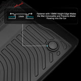 2020-2021 Ford Explorer 6 Seats TPE Floor Mats Liner+ Trunk Mat w/ Backrest Mat