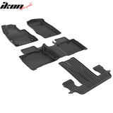 2022-2026 Ford Explorer 6 Seats 3D Floor Mats All Season Carpets TPE