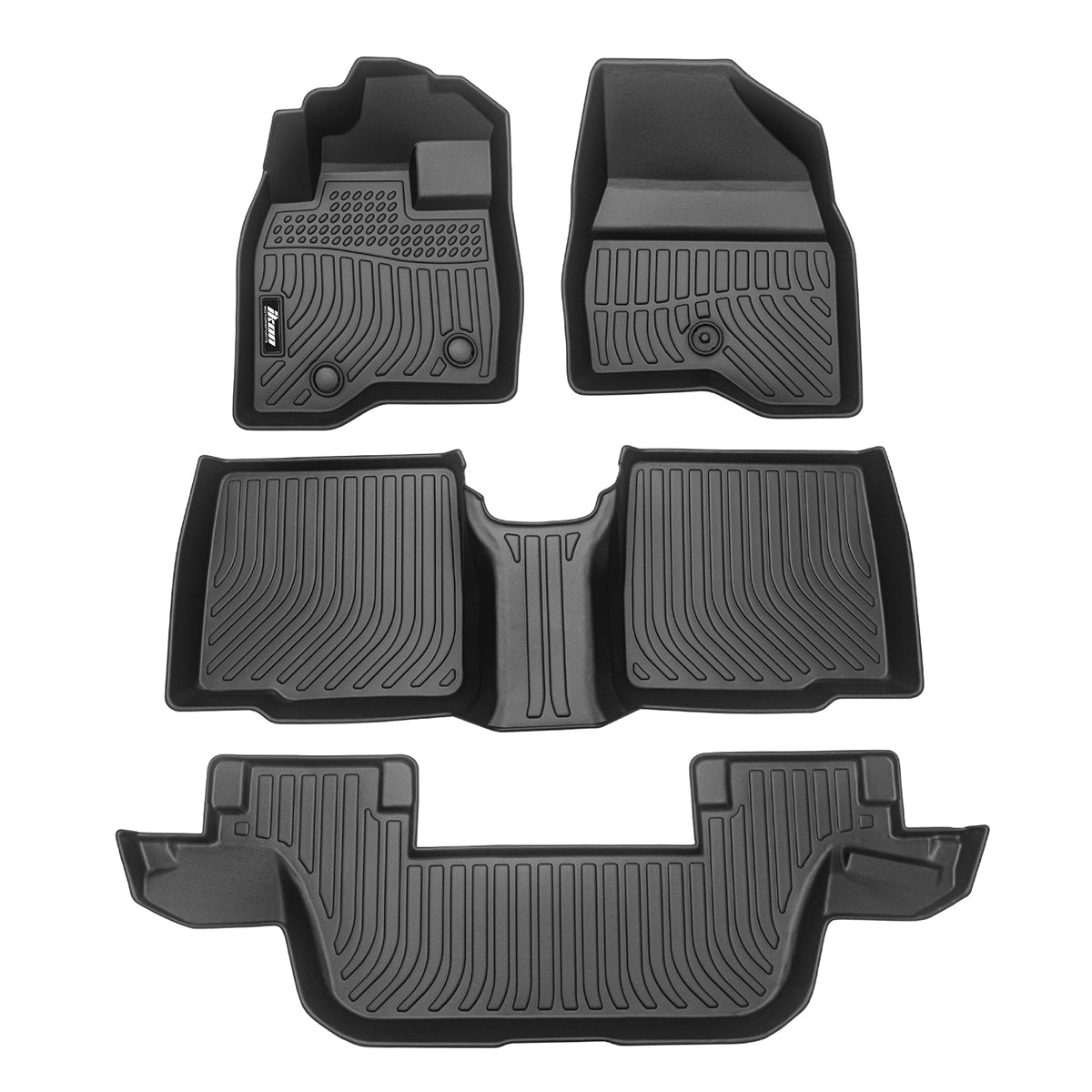 Car Floor Mat for 2015-2019 Ford Explorer All Weather 3D Liner TPE