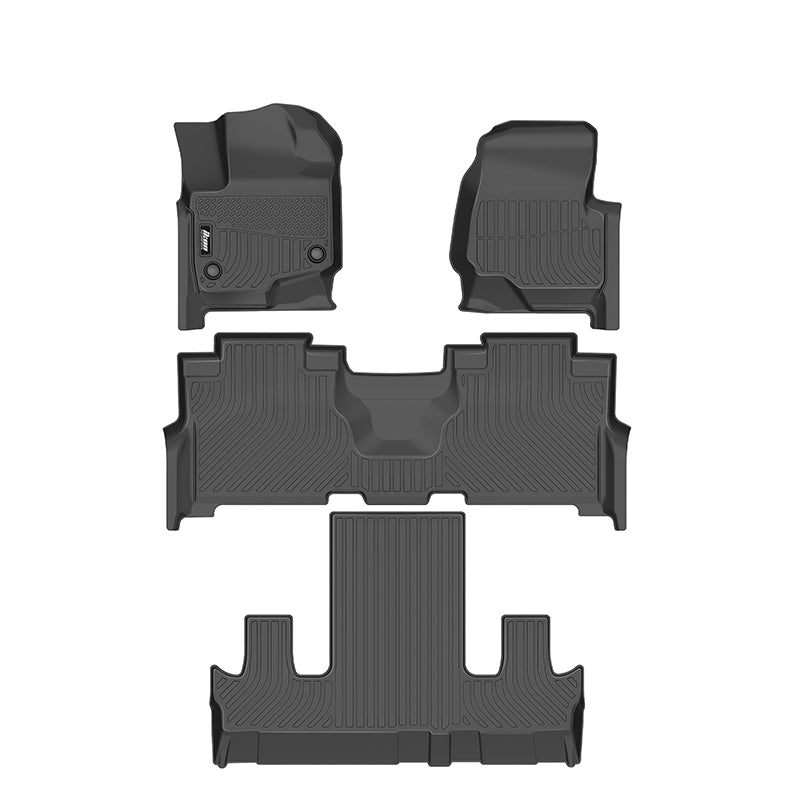 2021-2024 Ford Expedition Max All Weather 3D Floor Mat Cargo Liner TPE