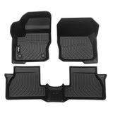 3D Molded Floor Mats for Ford Focus 2012-2018 Heavy Duty Carpets Liner TPE