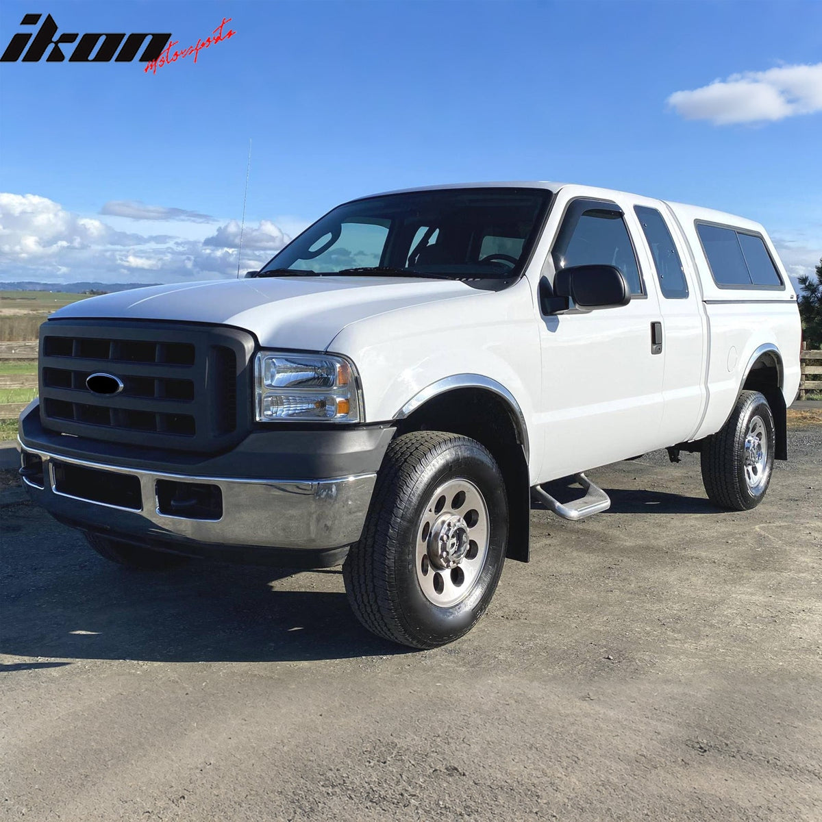 1999–2007 F-250 F-350 F-450 Super Duty Extended Cab Anti-Slip Floor Mats Carpet TPE