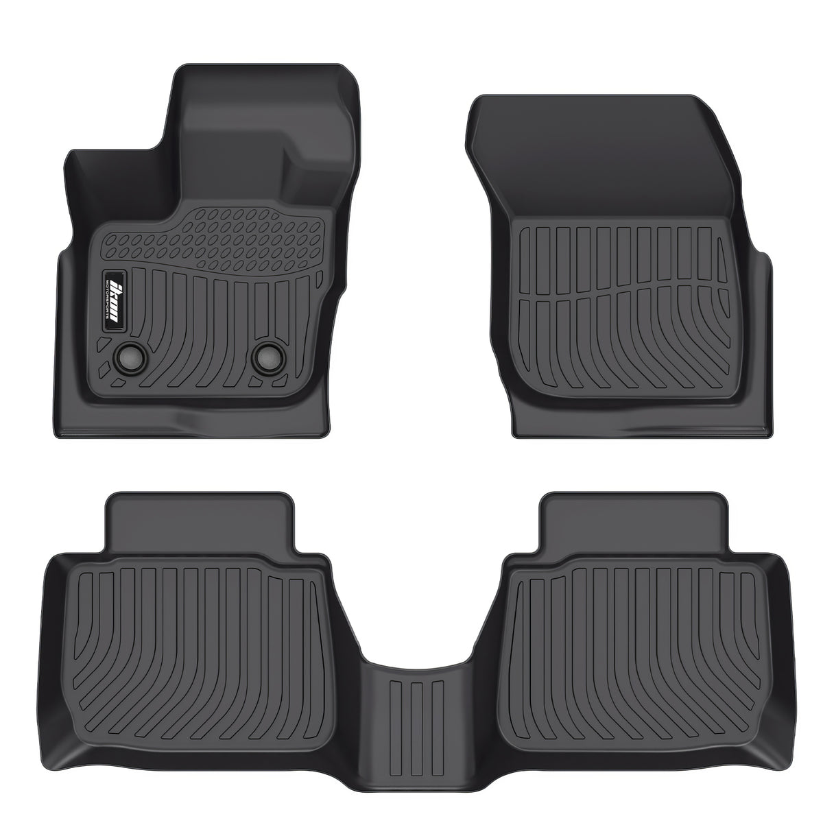 All Weather 3D Floor Mats Liners for Ford Fusion Lincoln MKZ 2017-2020 TPE