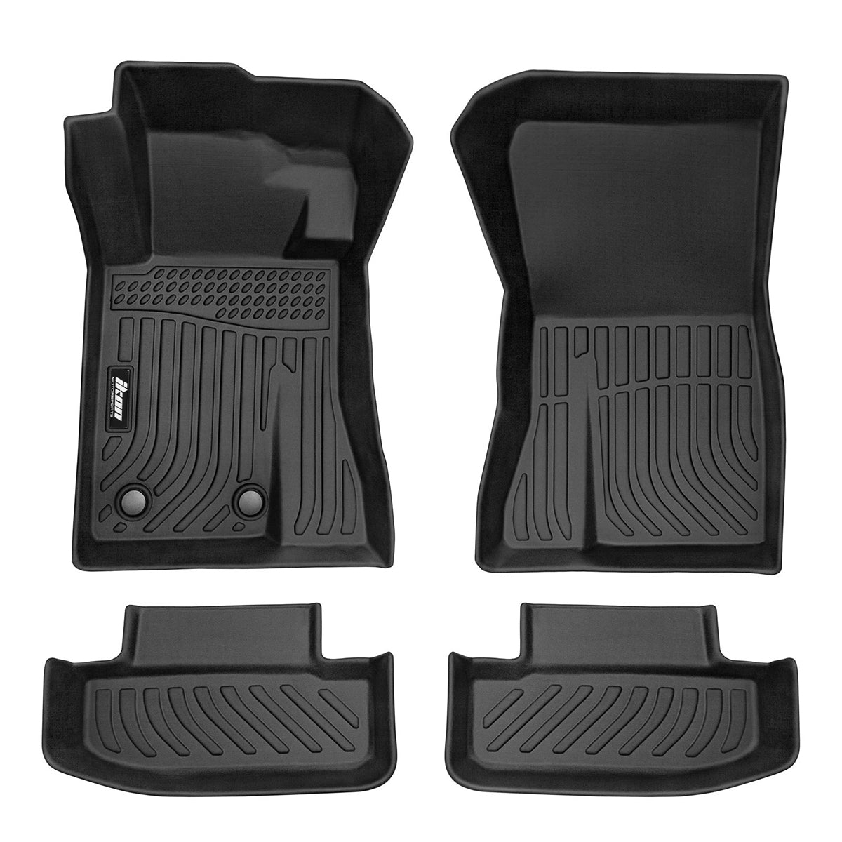 Floor Mats for Ford Mustang 2015-2025 3D Heavy Duty Carpets Liner TPE