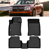 Car Floor Mat for 2022-25 Ford Maverick 2.0L All Weather 3D Liner TPE