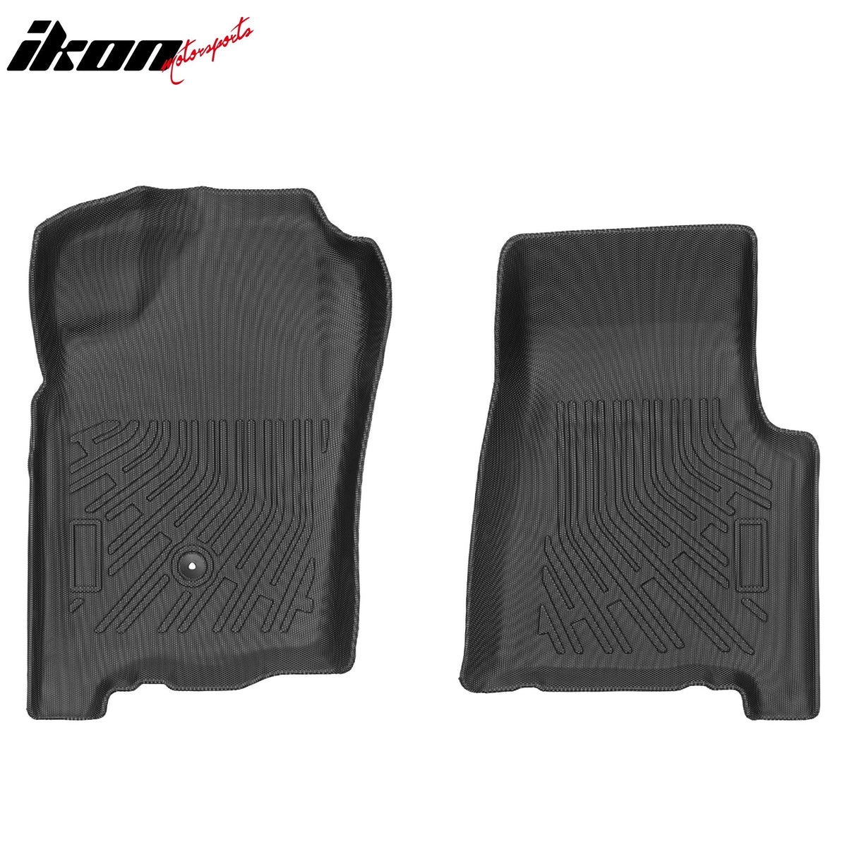 2004-2010 Ford Ranger Super Cab 2DR Anti-Slip Floor Mats All Weather Carpets TPE