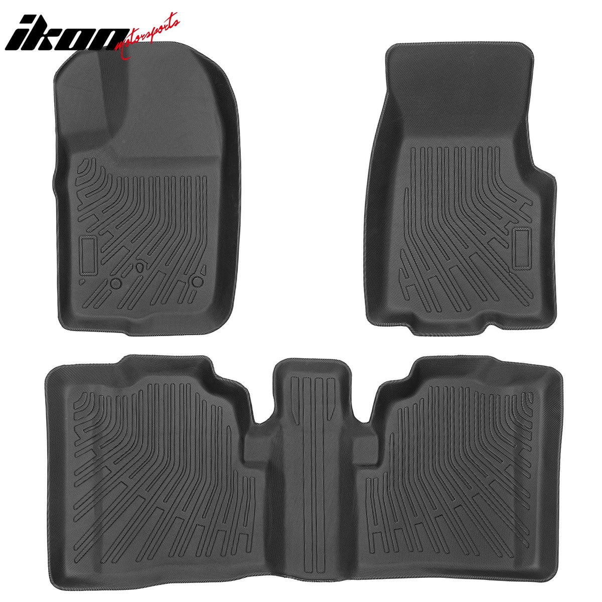 1998-2003 Ford Ranger SuperCab Anti-Slip Floor Mats All Weather Carpets TPE