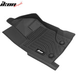 2019-2023 Ford Ranger Super Crew Cab 3D Floor Mat Heavy Duty Liner TPE
